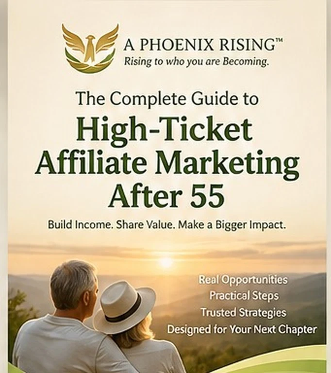 High-Ticket Affiliate Marketing After 55 PDF guide cover