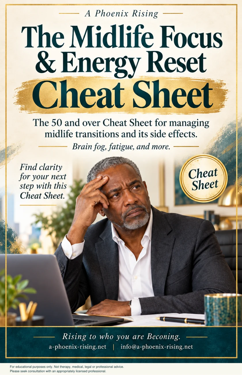 Men’s Midlife Focus and Energy Reset Cheat Sheet cover