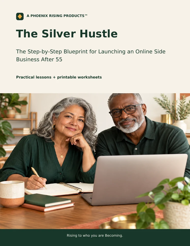 The Silver Hustle, The Silver Screen and Your First Digital Steps PDF covers